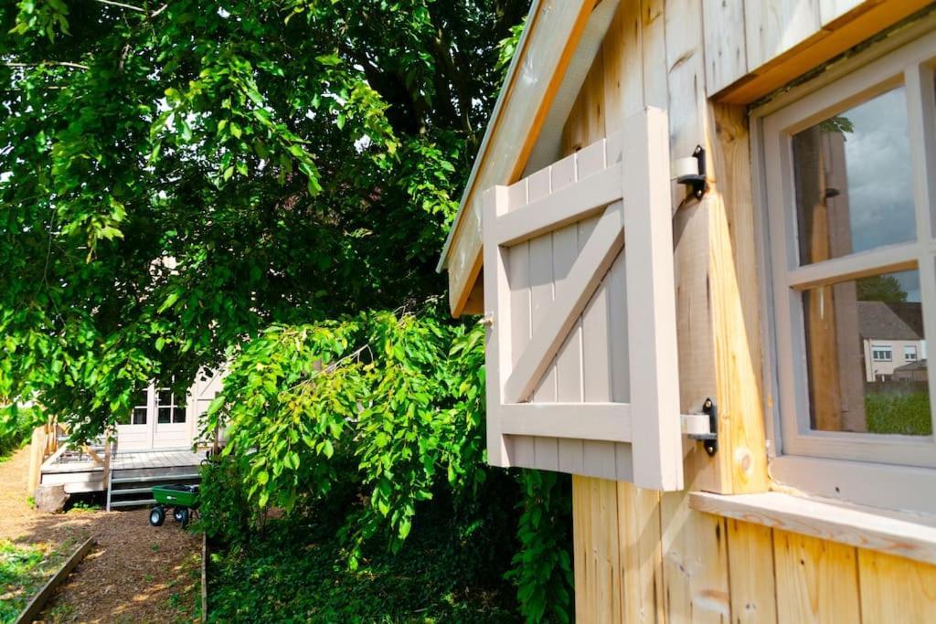 La Cabane Du Cerf Et Son Sauna Attre Екстер'єр фото
