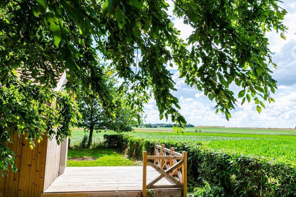 La Cabane Du Cerf Et Son Sauna Attre Екстер'єр фото